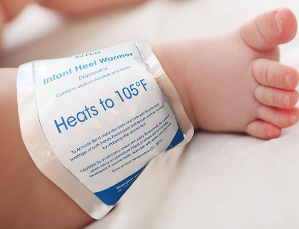 INFANT HEEL WARMER