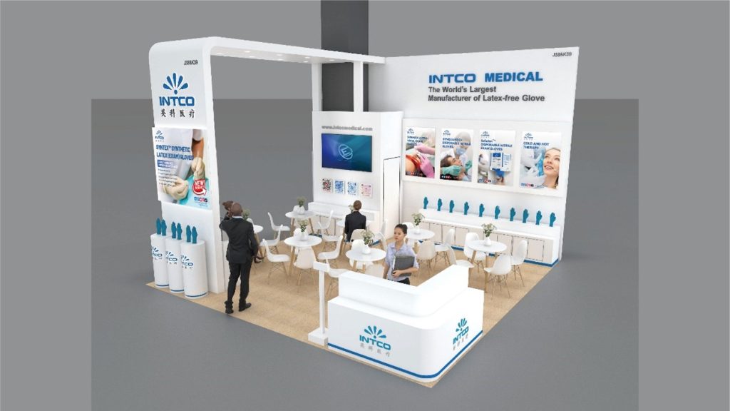 INTCO Medical Booth 3D map
