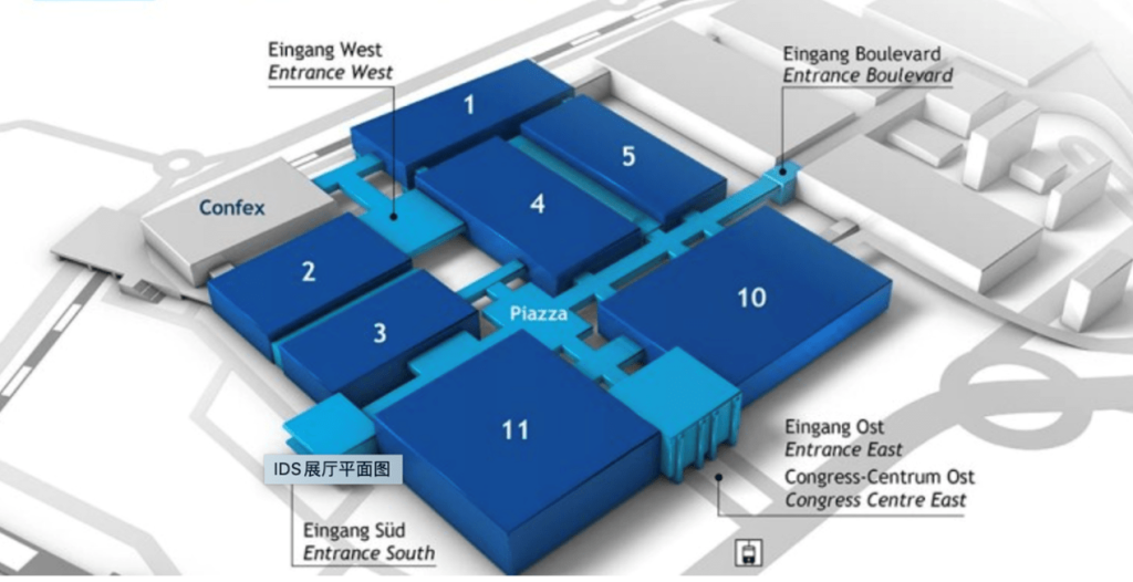 IDS 2025 Exhibition plan