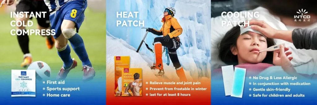 hot/cold therapy packs for first aid