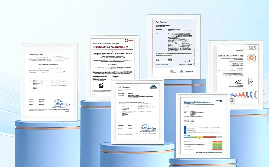 ISO certified manufacturers