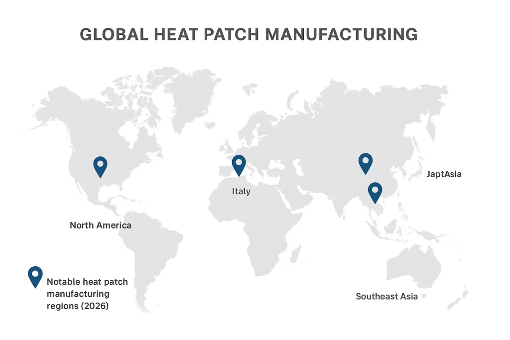 Global Distribution of Heat Patch Manufacturers