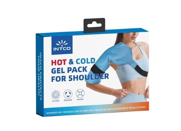 HEISSE & KALTE GEL-PACKUNG FÜR DIE SCH UL TER