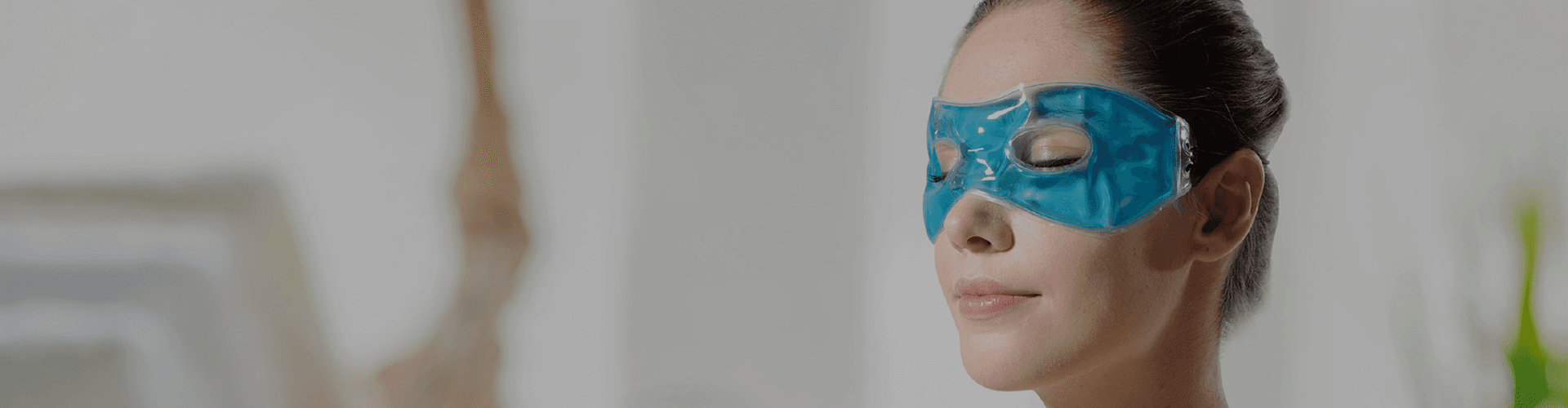 GEL BEADS EYE MASK FOR COLD & HOT SPA