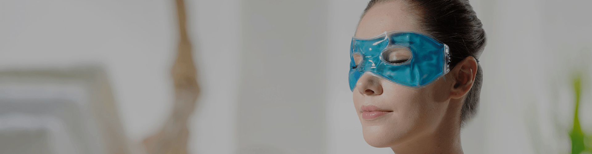 GEL BEADS EYE MASK FOR COLD & HOT SPA