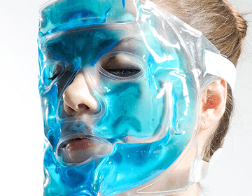 GEL-PERLEN-GESICHTSMASKE FÜR KALT- UND HEISSES SPA
