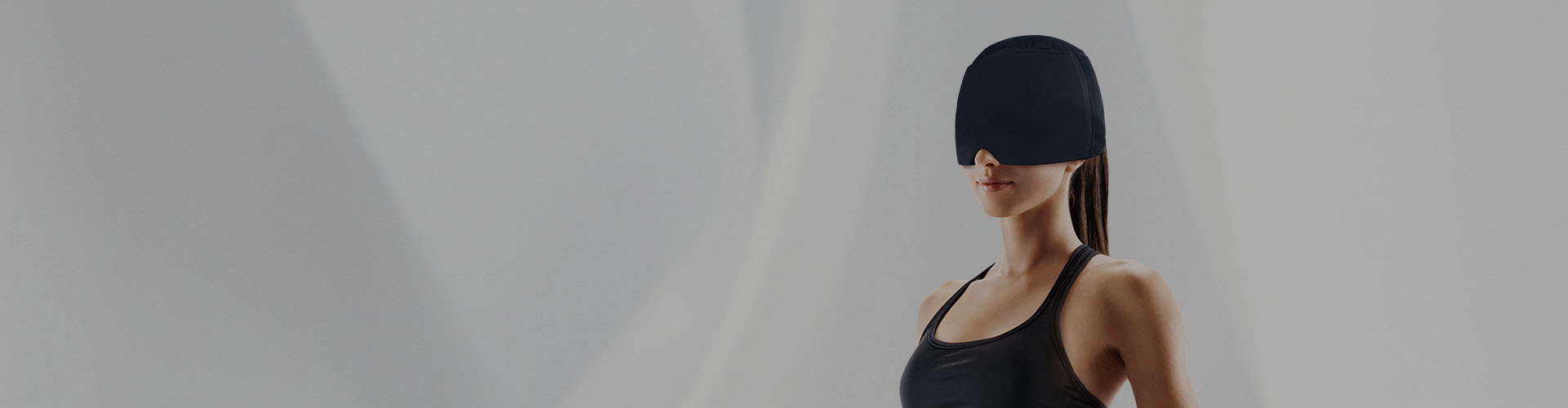 MIGRAINE RELIEF ICE HEAD WRAP BANNER