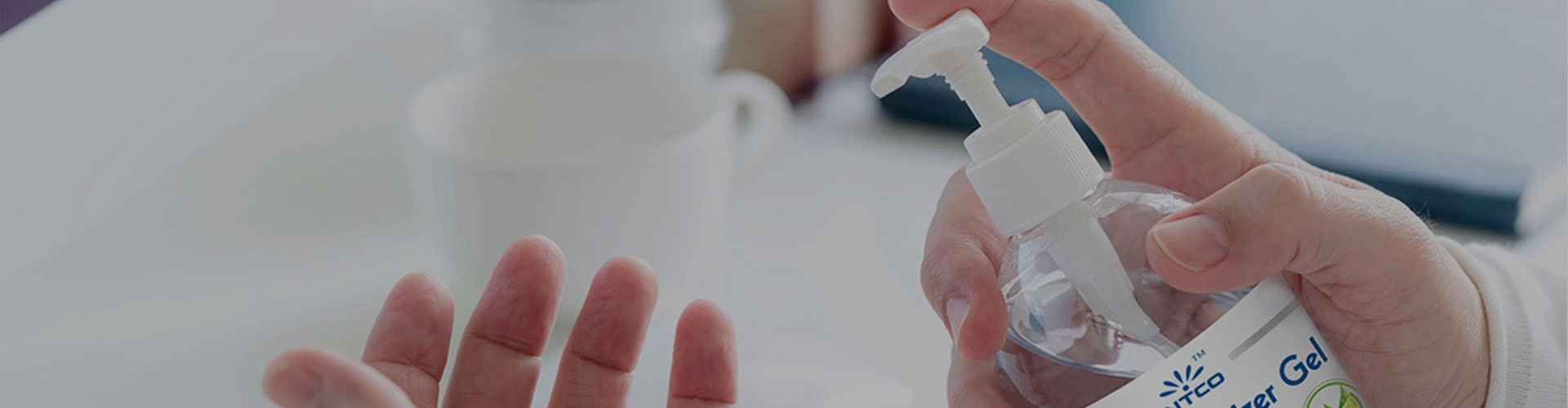 banner:HAND SANITIZER GEL from INTCO Healthcare