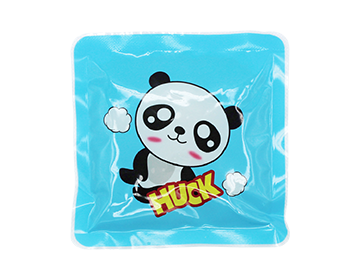 Cartoon ice packs with panda images