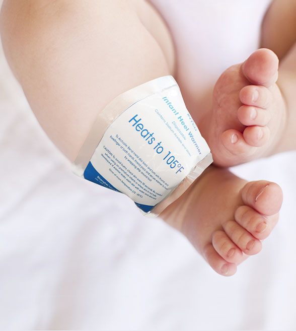 INFANT HEEL WARMER