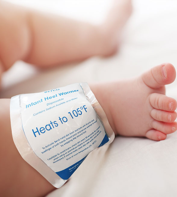INFANT HEEL WARMER