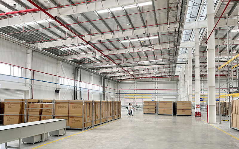 INTCO’s Vietnam Base Factory Environment Display