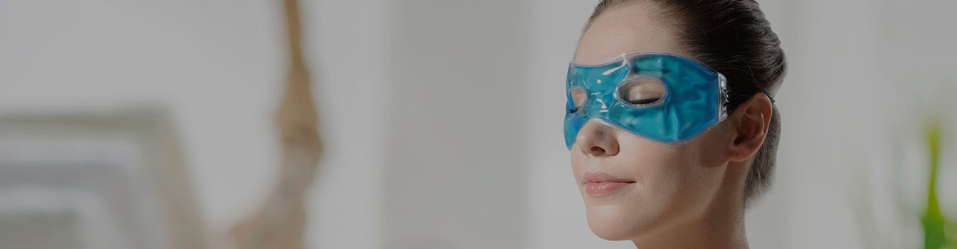 INTCO GEL EYE MASK FOR COLD & HOT SPA BANNER
