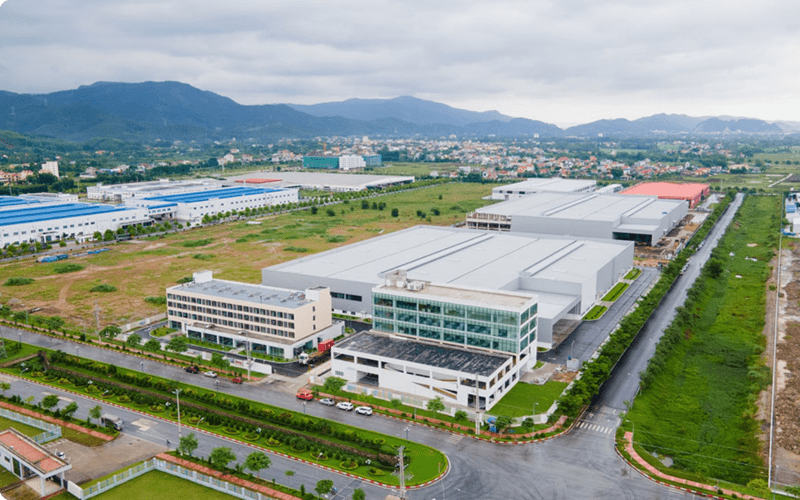 INTCO’s Vietnam Base Factory Environment Display