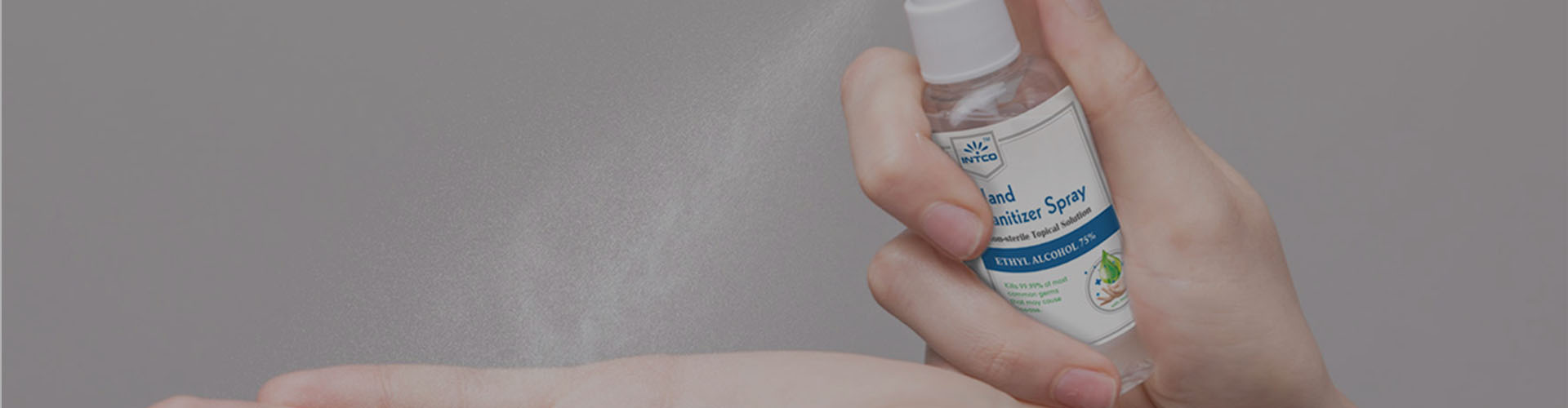 hand sanitizer spray from INTCO Healthcare