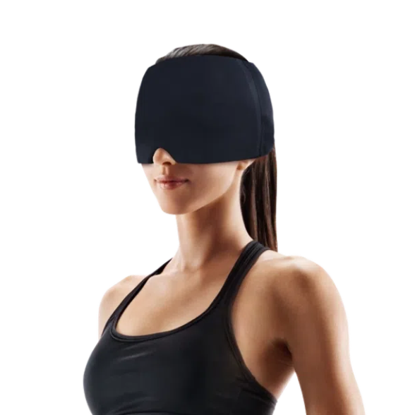 Solid Gel Head Cap for Cooling and Pain Relief