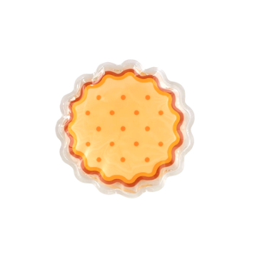 Cartoon gel hot and cold compress - cookie shape