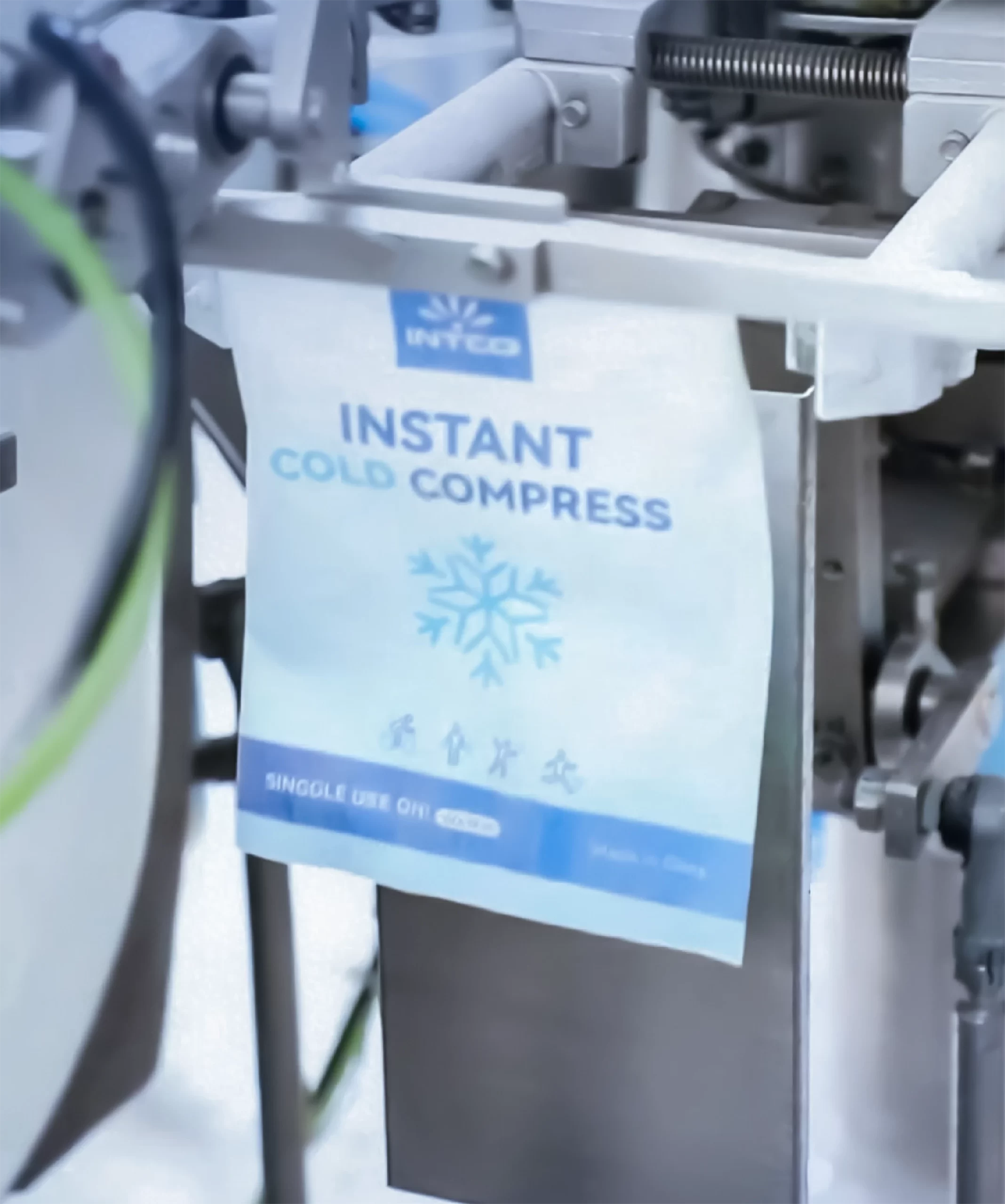Línea de producción automática de bolsas de hielo de INTCO Healthcare