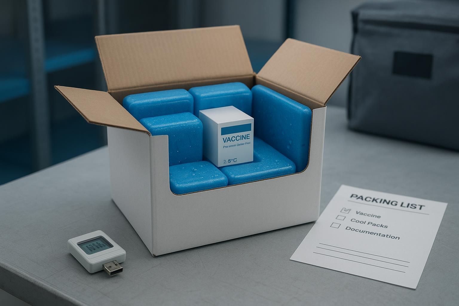 Ice Blocks for cold chain shipping